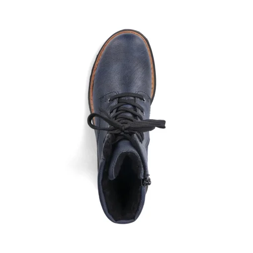 Rieker Damen Biker Boots pazifikblau
