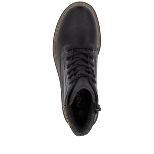 Rieker Damen Biker Boots nachtschwarz