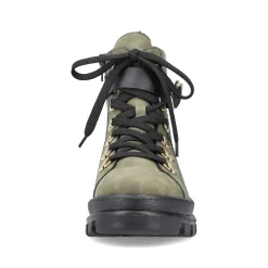 Rieker Damen Biker Boots laubgrün
