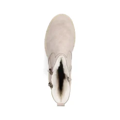 Rieker Damen Biker Boots hellbeige