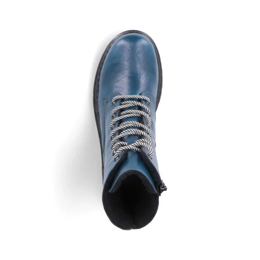 Rieker Damen Biker Boots petrol