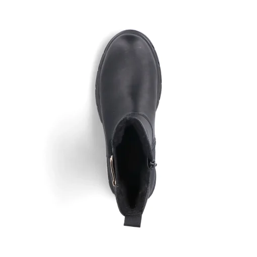 Rieker Damen Biker Boots urbanschwarz