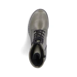 Rieker Damen Biker Boots graugrün