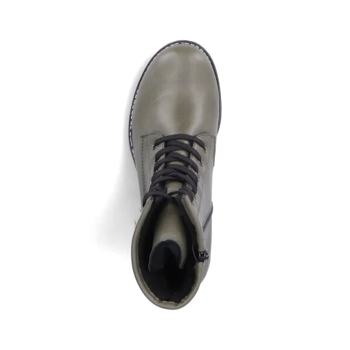 Rieker Damen Biker Boots graugrün