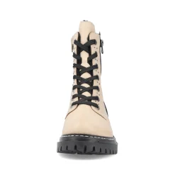 Rieker Damen Biker Boots vanillebeige