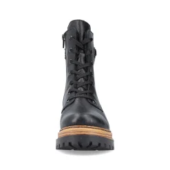 Rieker Damen Biker Boots asphaltschwarz