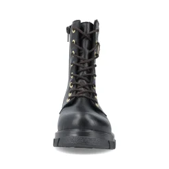 Rieker Damen Biker Boots nachtschwarz