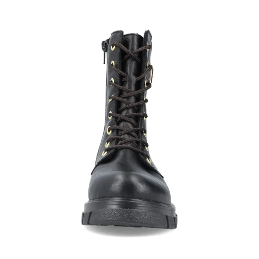 Rieker Damen Biker Boots nachtschwarz
