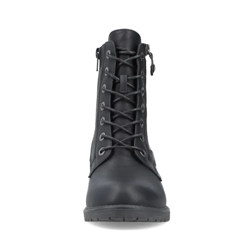 Rieker Damen Biker Boots nachtschwarz