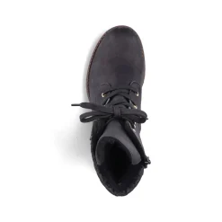 Rieker Damen Biker Boots tiefschwarz