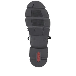 Rieker Damen Biker Boots grüngrau
