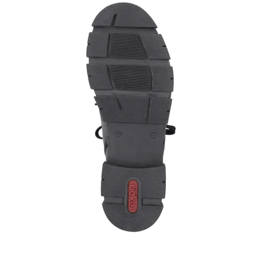 Rieker Damen Biker Boots grüngrau