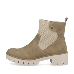Rieker Damen Chelsea Boots beigebraun