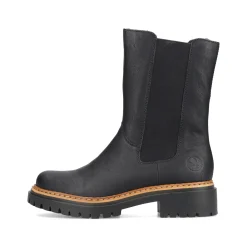 Rieker Damen Chelsea Boots nachtschwarz