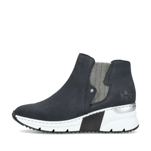 Rieker Damen Chelsea Boots dunkelblau