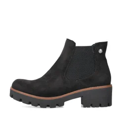 Rieker Damen Chelsea Boots graphitschwarz