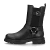 Rieker Damen Chelsea Boots mitternachtsschwarz