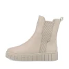 Rieker Damen Chelsea Boots linen