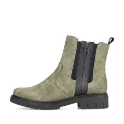 Rieker Damen Chelsea Boots laubgrün