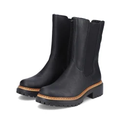 Rieker Damen Chelsea Boots nachtschwarz