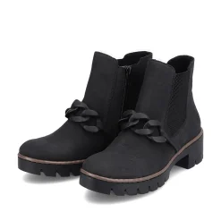 Rieker Damen Chelsea Boots tiefschwarz