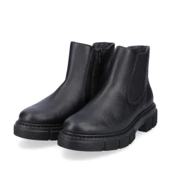 Rieker Damen Chelsea Boots graphitschwarz