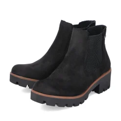 Rieker Damen Chelsea Boots graphitschwarz
