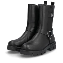 Rieker Damen Chelsea Boots mitternachtsschwarz