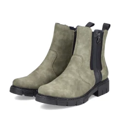 Rieker Damen Chelsea Boots laubgrün