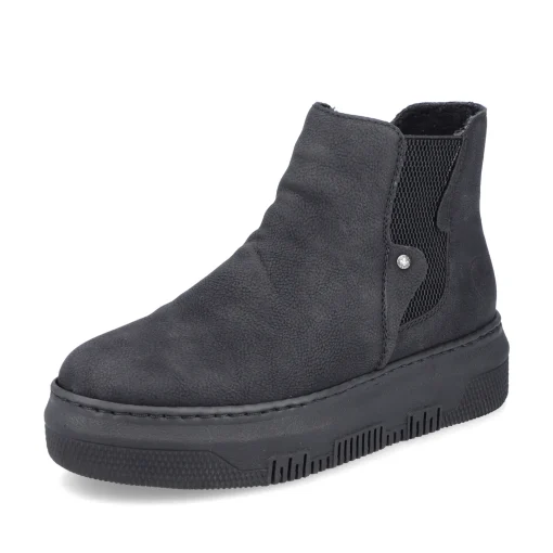 Rieker Damen Chelsea Boots tiefschwarz
