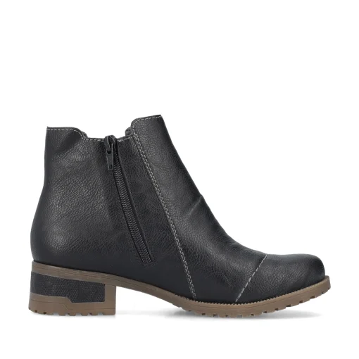 Rieker Damen Chelsea Boots asphaltschwarz