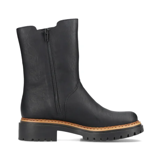 Rieker Damen Chelsea Boots nachtschwarz
