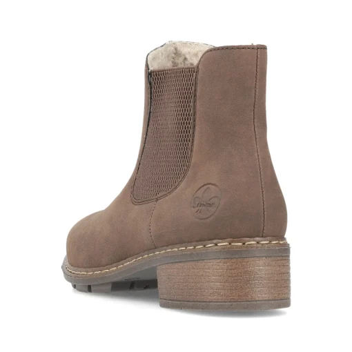 Rieker Damen Chelsea Boots zimtbraun