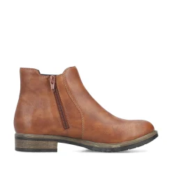 Rieker Damen Chelsea Boots nougatbraun