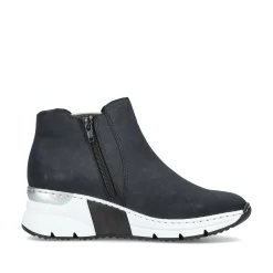 Rieker Damen Chelsea Boots dunkelblau