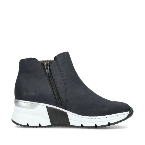 Rieker Damen Chelsea Boots dunkelblau