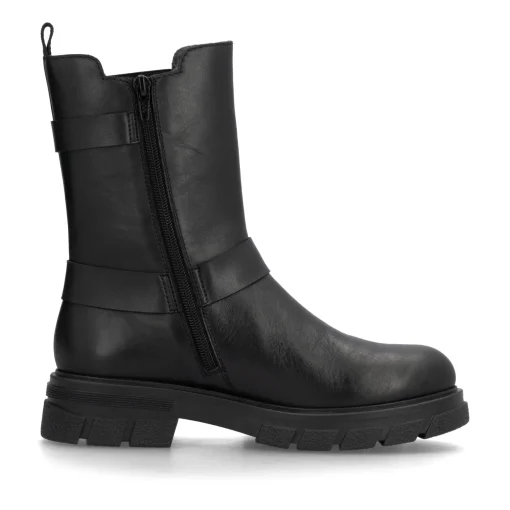 Rieker Damen Chelsea Boots mitternachtsschwarz