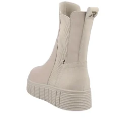 Rieker Damen Chelsea Boots linen