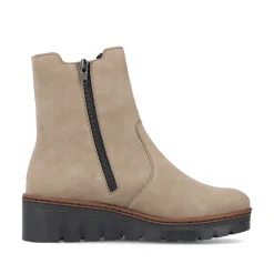 Rieker Damen Chelsea Boots champagner