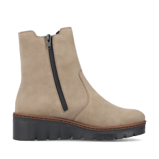 Rieker Damen Chelsea Boots champagner