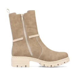 Rieker Damen Chelsea Boots beigebraun