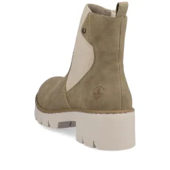 Rieker Damen Chelsea Boots beigebraun
