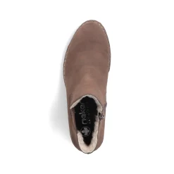Rieker Damen Chelsea Boots zimtbraun