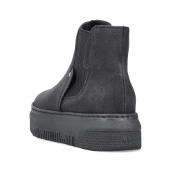 Rieker Damen Chelsea Boots tiefschwarz