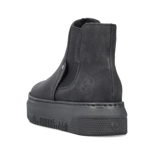 Rieker Damen Chelsea Boots tiefschwarz