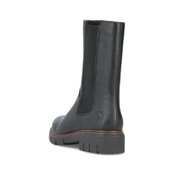 Rieker Damen Chelsea Boots tiefschwarz