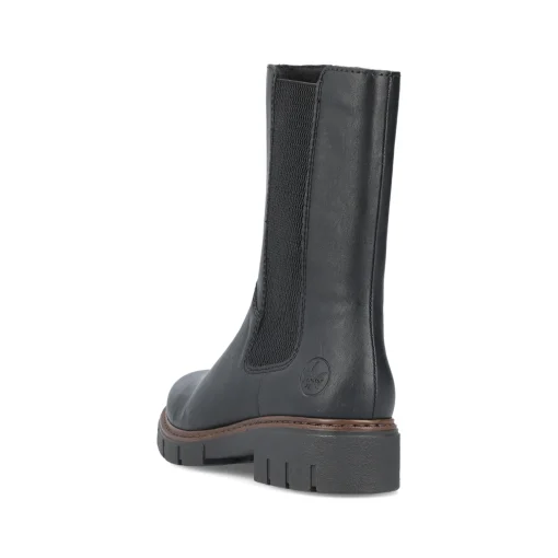 Rieker Damen Chelsea Boots tiefschwarz