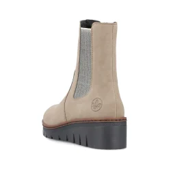 Rieker Damen Chelsea Boots champagner