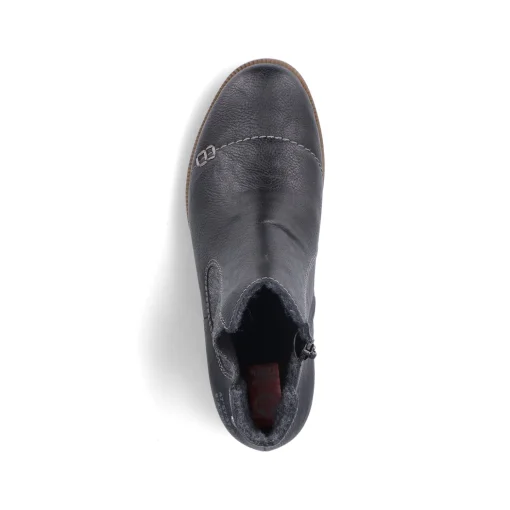 Rieker Damen Chelsea Boots asphaltschwarz