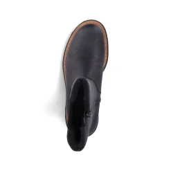 Rieker Damen Chelsea Boots nachtschwarz